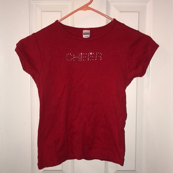 Cheer bedazzled tshirt- Bella girl - Picture 1 of 2